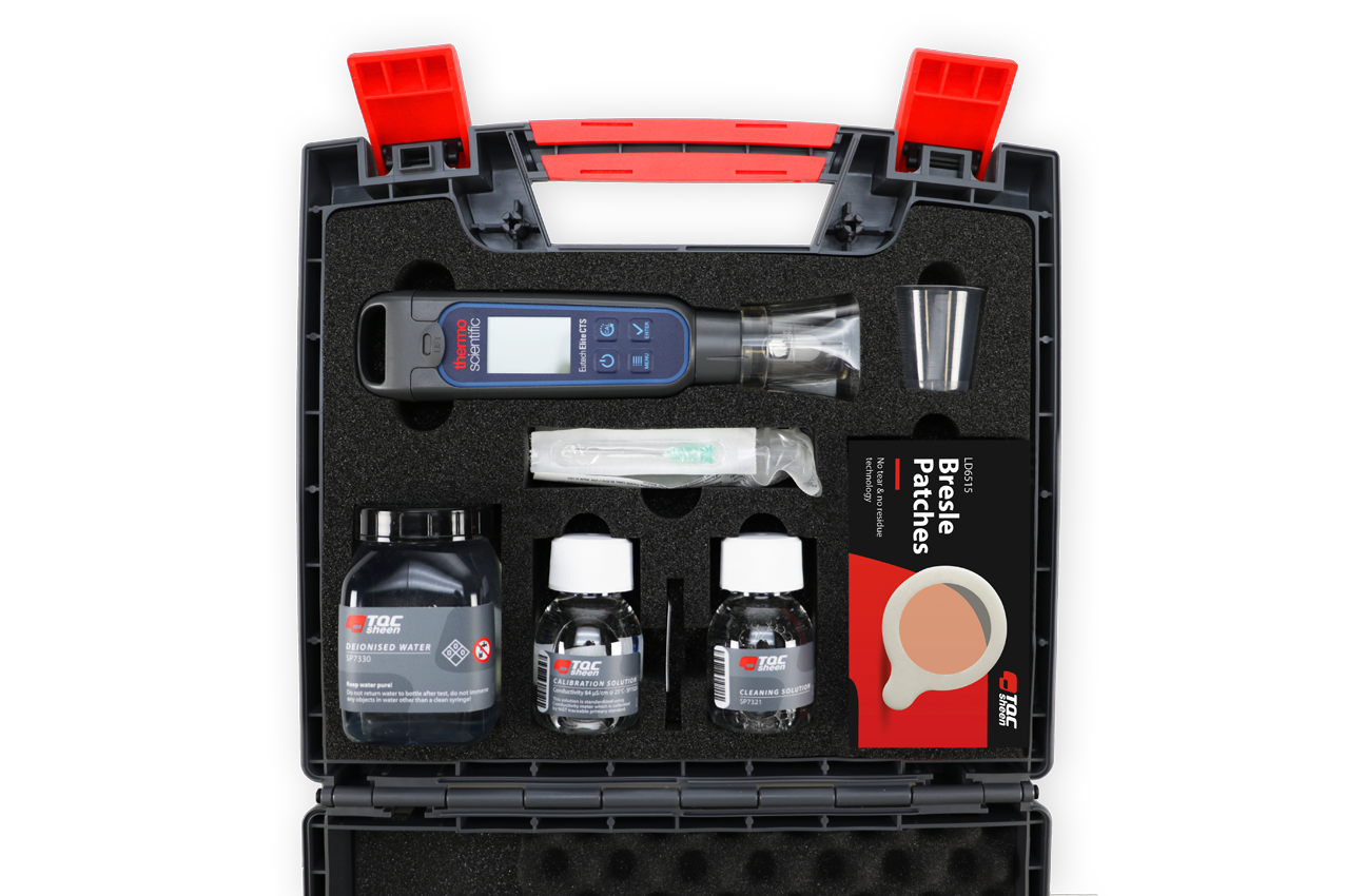 Bresle KIT – Set testare clorură de sodiu conform ISO 8502-6 și ISO 8502-9 /  ISO 11127-6 și ISO 11127-7